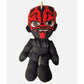 Star Wars Darth Maul Plush Toy with Fierce Facial Expression, Red and Black, 10 inches