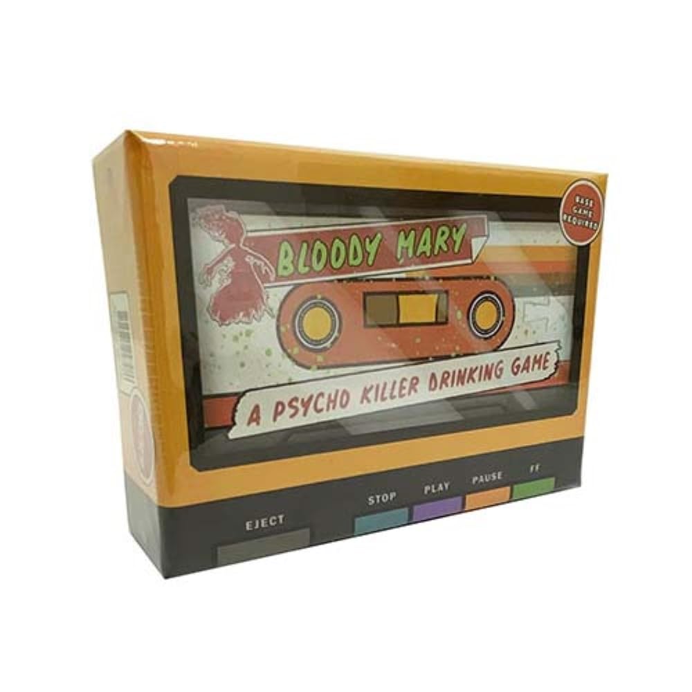 Escape Tabletop Games: Psycho Killer - Bloody Mary - Horror Card Game, Drinking Game, Ages 21+, 2-7 Players, Fast-Paced Party Game
