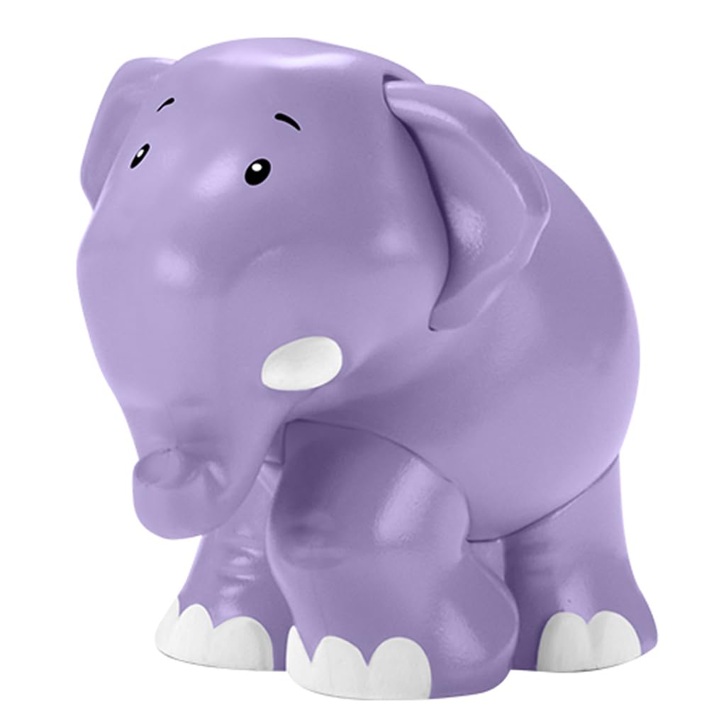 Replacement Part for Fisher-Price Little People Noah's Ark Playset - HNG03 ~ Replacement Purple Elephant Figure ~ Works with Other Sets Too ~