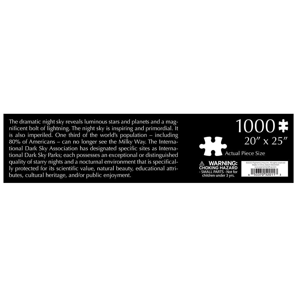 Night Sky Drama - 1000 Piece Jigsaw Puzzle by Pigment & Hue, Inc.