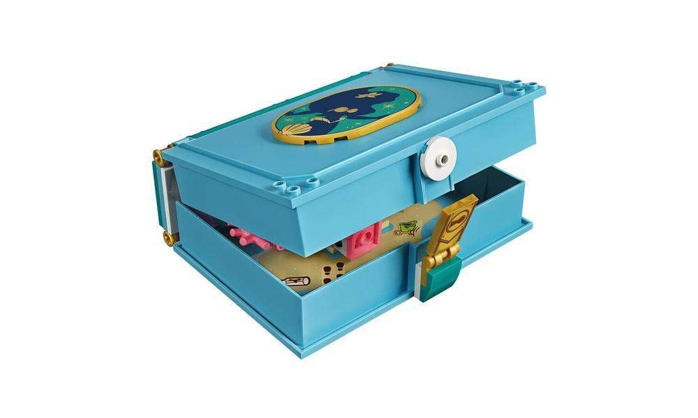 LEGO Disney Ariel’s Storybook Adventures 43176 Creative Little Mermaid Building Kit (105 Pieces)