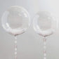 Bobo Balloons 50 Packs, 20 Inch Helium Style Transparent Bubble Clear Balloons for LED Light Up Decoration, Gifts for Christmas,Wedding,Birthday Party