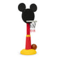 Delta Children Disney Mickey Mouse Plastic Basketball Set - Includes Basketball Hoop, 1 Basketball and Ball Pump, Red/Black