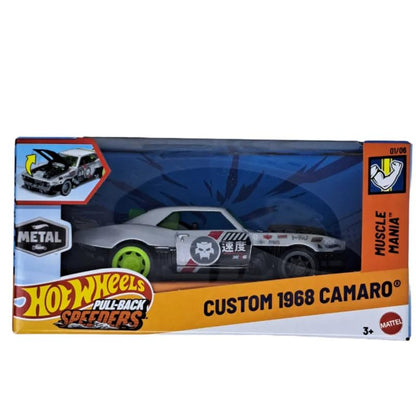 Hot Wheels Pull-Back Speeders Custom 1968 Camaro