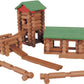 LINCOLN LOGS Collector's Edition Village Set - 327 Real Wood Pieces, Ages 3+, Retro Building Toy for Boys/Girls, Creative Construction Game