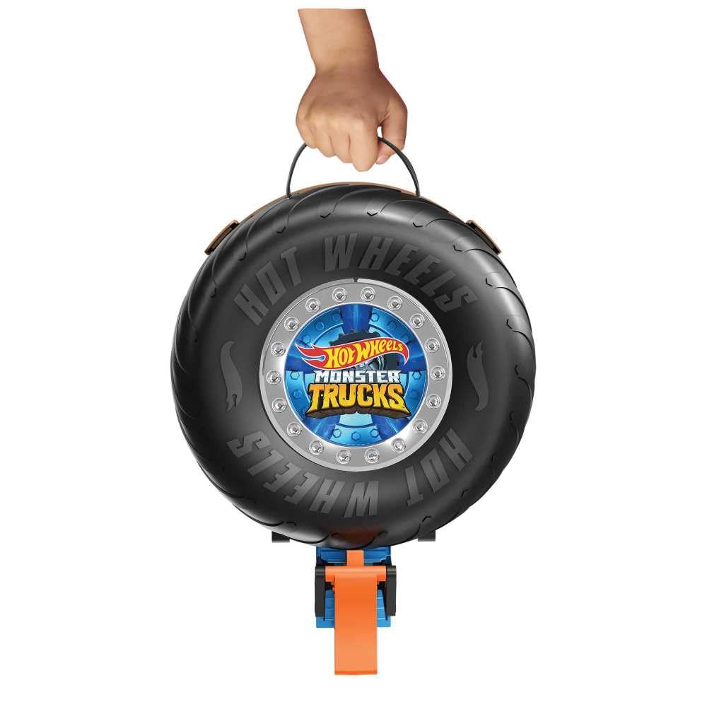 Hot Wheels Monster Trucks Stunt Tire Playset Bundle