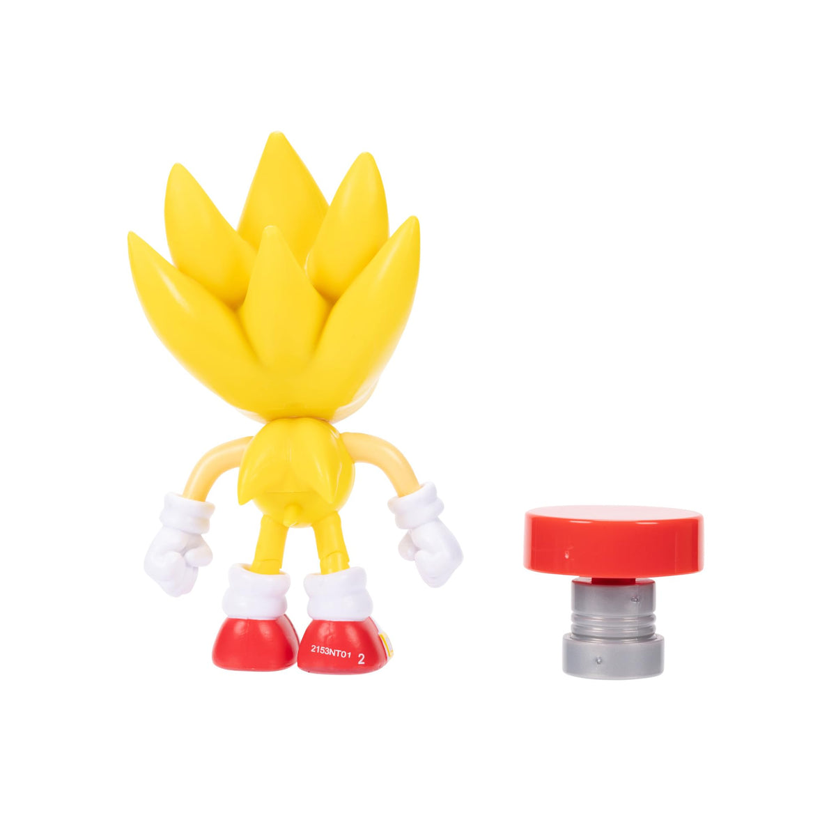 Sonic the Hedgehog 4-inch Super Sonic Action Figure with Red Spring Accessory. Ages 3+ (Officially Licensed by Sega)