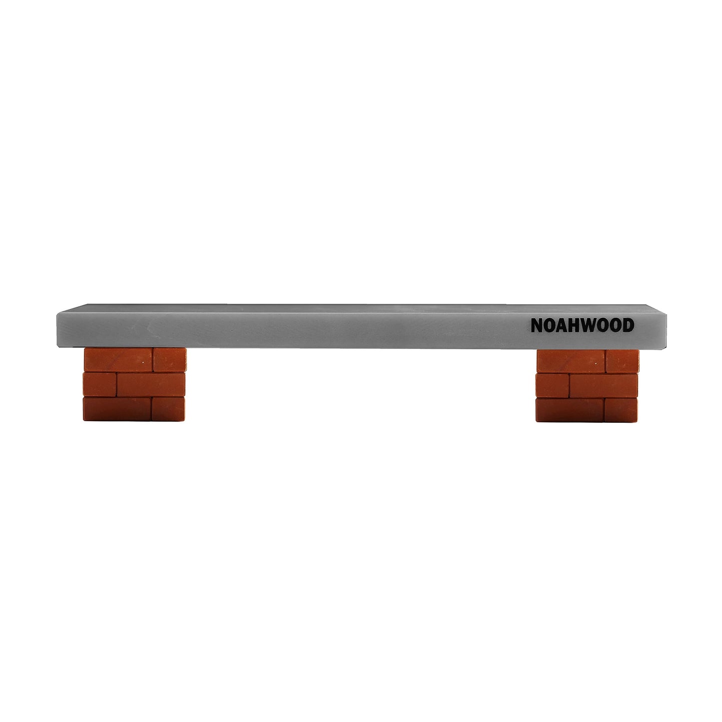 NOAHWOOD Fingerboard Obstacles (24pcs Red Brick White Stone Park Bench)