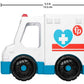Fisher-Price Little People Ambulance, Push-Along Vehicle with EMT Figure for Toddlers and Preschool Kids Ages 1 to 5 Years