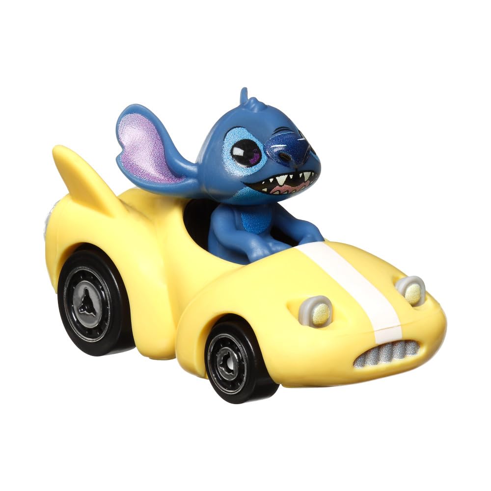 Hot Wheels RacerVerse Die-Cast Vehicle with Stitch Driver 1:64 Scale