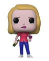Funko Pop! Animation: Rick and Morty Beth with Wine Glass Collectible Figure