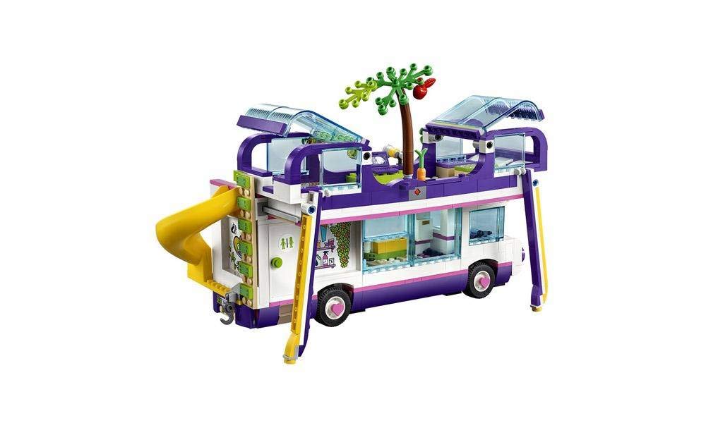 LEGO Friends Friendship Bus 41395 Heartlake City Toy Playset Building Kit Promotes Hours of Creative Play (778 Pieces)