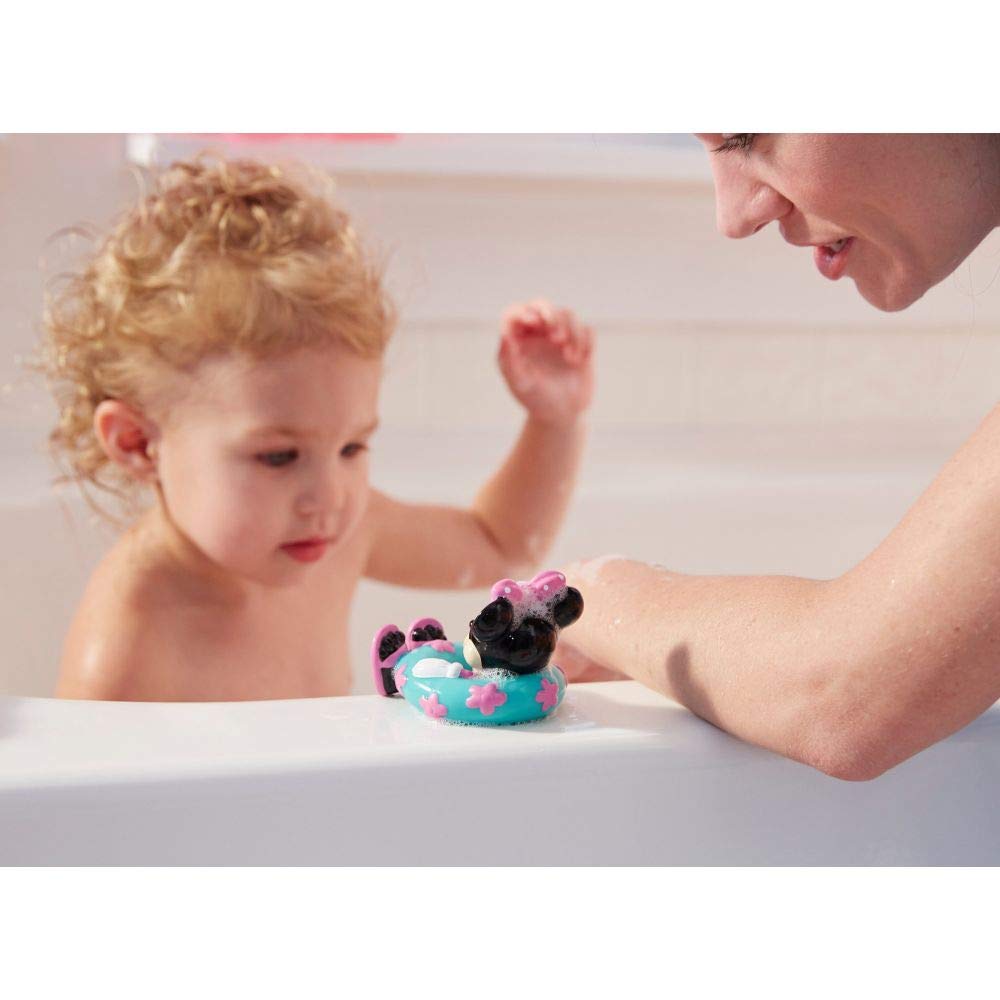 The First Years Disney Minnie Mouse Squirties Baby Bath Toys - Squishy Toddler Toys for Bath, Pool, and Everyday - 3 Count