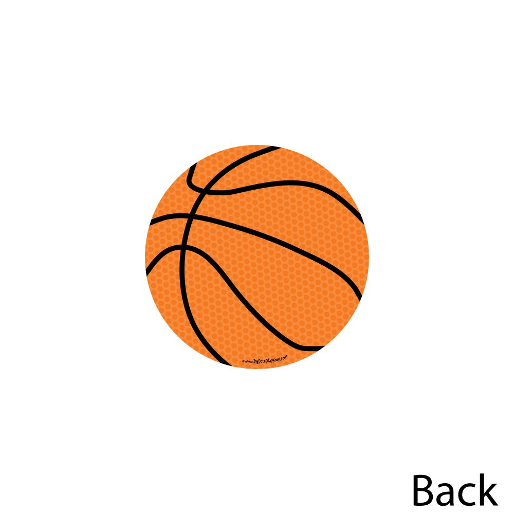 Big Dot of Happiness Nothin' but Net - Basketball Decorations DIY Baby Shower or Birthday Party Essentials - Basketball Birthday Decorations - Party