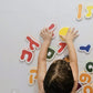 Hebrew Alef Bet Bath Letters - Jewish Alphabet Toy for Toddlers (37pcs) + Mesh Bag - Learn Hebrew in the Tub