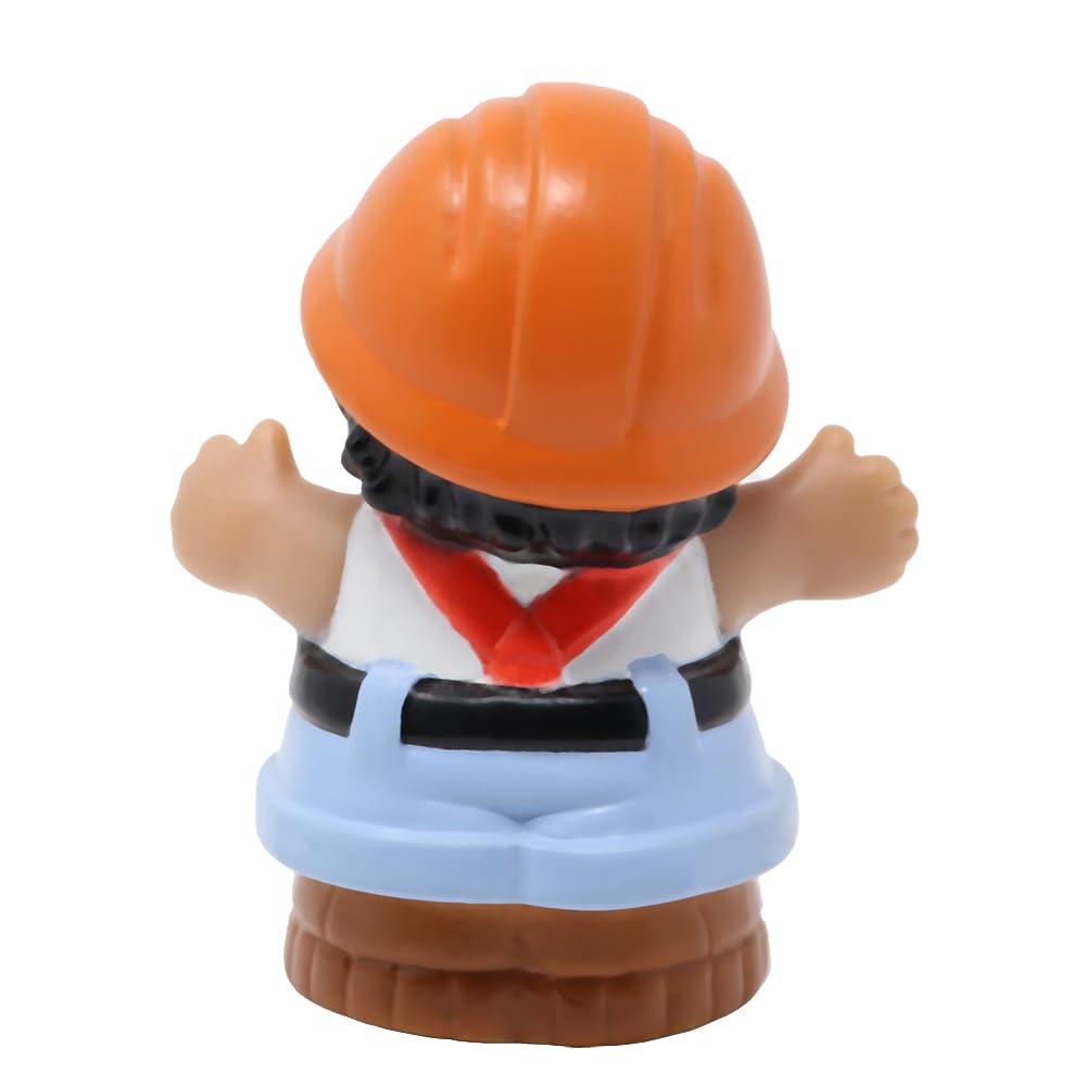 Fisher-Price Replacement Part for Collectible Little People Construction Site Building Playset 72649 - Replacement Dump Truck Driver Roberto Figure -