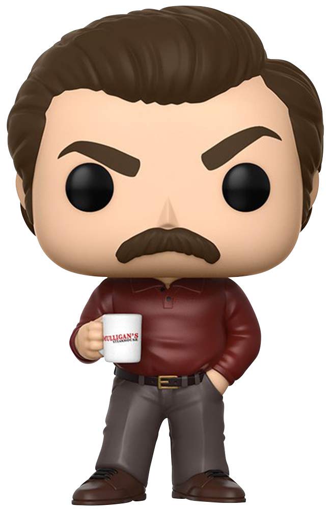 Funko Pop Television: Parks & Recreation - Ron Swanson Figure