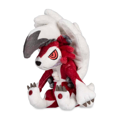 Pokémon Center: Lycanroc (Midnight Form) Sitting Cuties Plush
