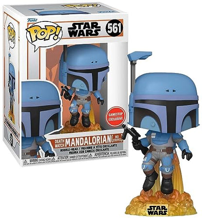Pop! Star Wars 561 Death Watch Mandalorian No Stripes Exclusive
