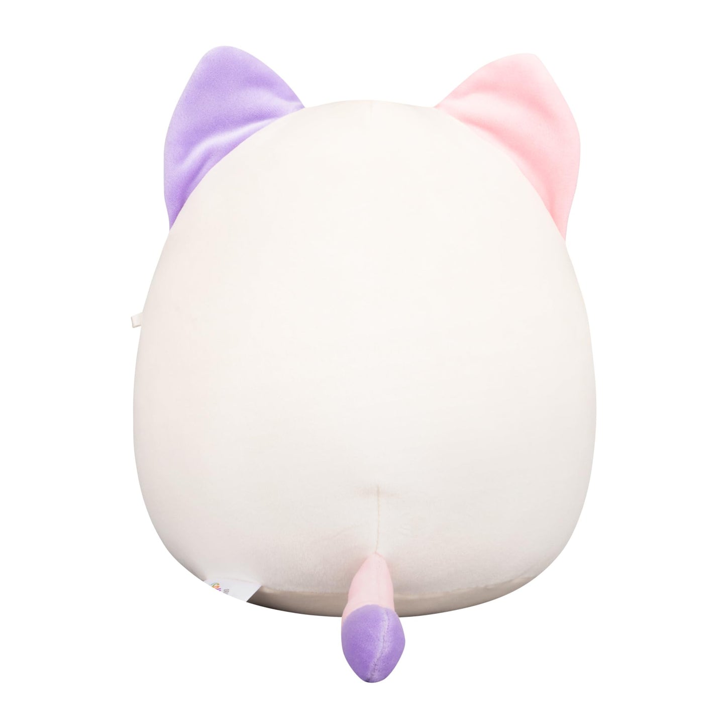 Squishmallows Original 8in Nell The Pink and Purple Calico Cat - Official Jazwares Plush (Little)