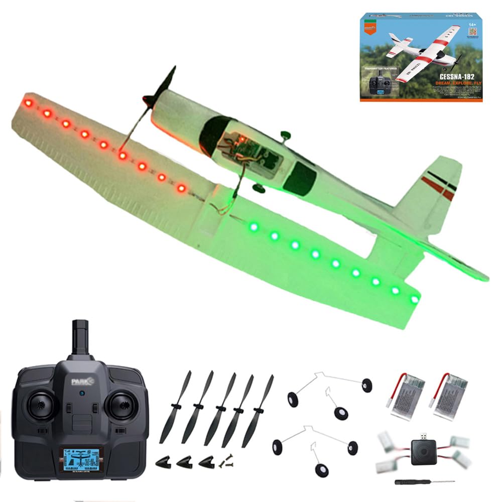 Park10 Toys F949 RC Plane 3CH 3D6G RC Airplane for Beginners RC Glider