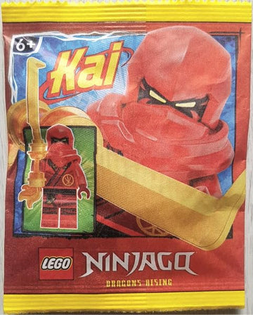 LEGO Ninjago Dragons Rising: Kai Minfigure with Fire Blade
