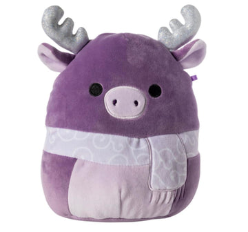 Squishmallows Officially Licensed Kellytoy Ultra Soft Plush Toys Soft Plush Animal (Markina The Moose 8"), Purple
