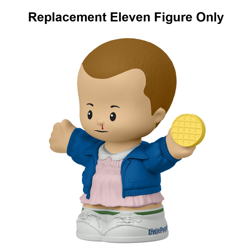 Fisher-Price Replacement Part Little People Playset Castle Byers HTP36 - Replacement Eleven Figure Wearing Pink Dress with Waffle