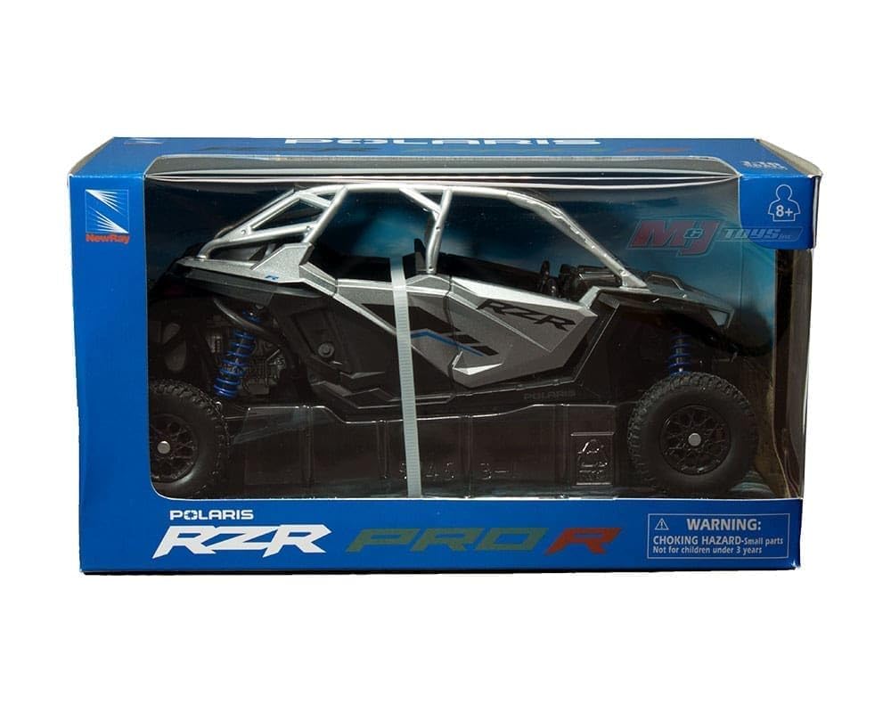 NewRay 1:18 Scale Toy RZR Pro R4 Matte Heavy Metal