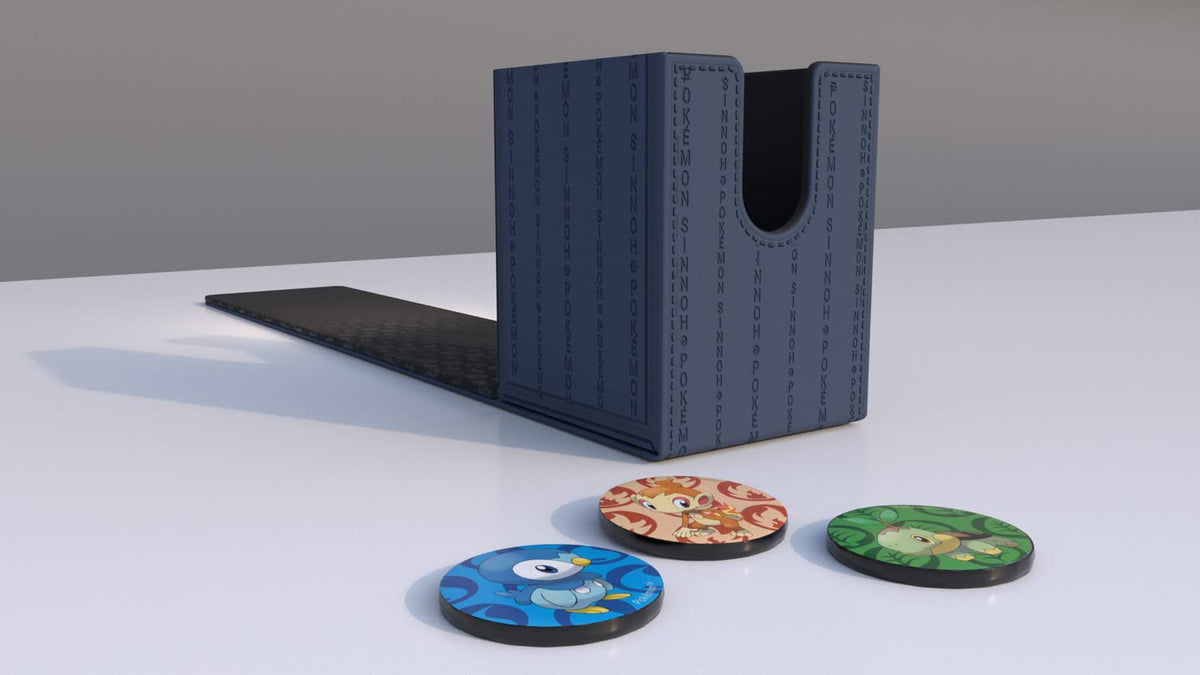 Ultra Pro - Sinnoh Alcove Click Deck Box for Pokemon, MTG, Baseball, Basketball, Football and other Trading Cards or Board Games