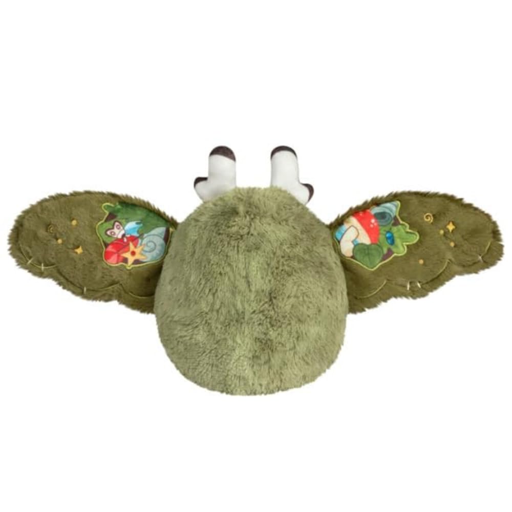 Squishable - Mini Goblincore Mothman - Mothman Collection - 9 in - Soft Toy Collectible Stuffed Animal - Wing Magnets