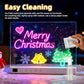 16" Rechargeable Led Drawing Board for Kids with 13 Light Effect, Glow Doodle Acrylic Dry Erase Board-Built-in Stand, Light Up Drawing Tablet