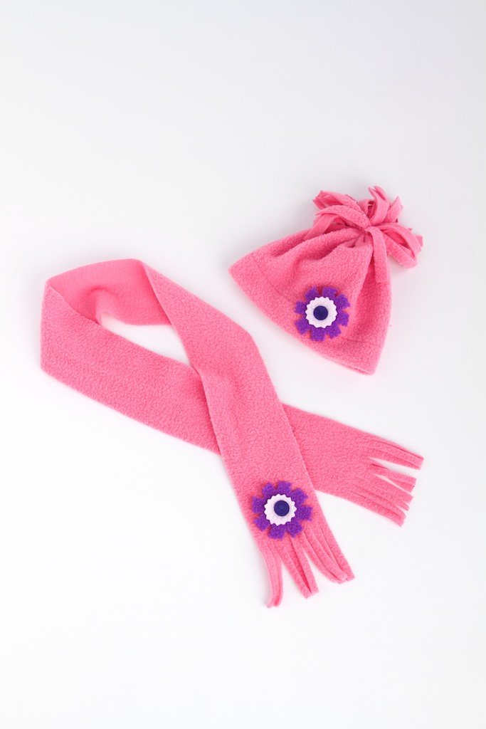 Hat and Scarf - Clothes Fits 18 Inch Doll (Doll Not Included)