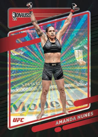 Two 2022 Panini Donruss UFC Sealed Hanger Pack Lot Debut Edition 60 Cards: 2 Packs of 30 Cards