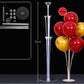 SZCQ 5 Sets Balloon Stand Holder Kit for Table Sticks With Suction Cups Balloon Centerpiece Stand Kits Tabletop Reusable Clear Balloon Stand