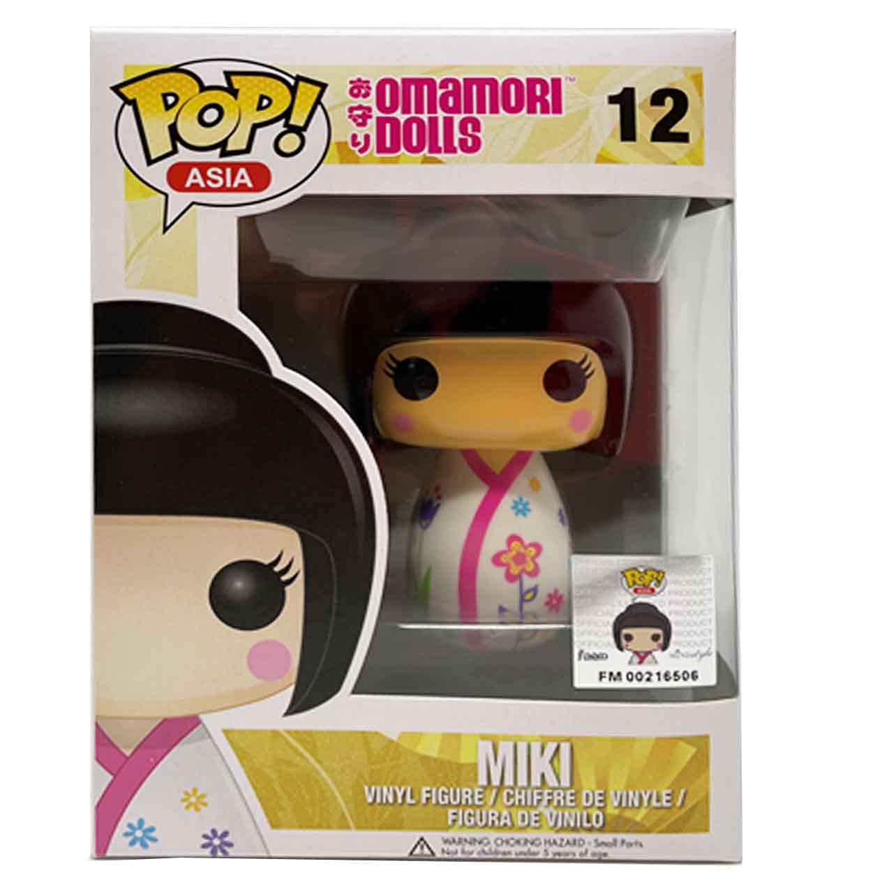 Funko Pop! Miki Original # 12 Asia Exclusive Extremely Rare VAULTED Omamori Dolls