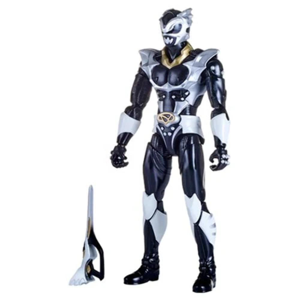 BANDAI Power Rangers in Space Psycho Silver Ranger Legacy Collection 6-Inch Action Figure - Entertainment Earth Exclusive