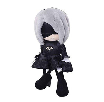 NieR Automata: Yorha No. 2 Type B Plush Action Doll, Multicolor