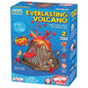Wow in The World Everlasting Volcano | Erupt Your Volcano Again & Again, Slime Lava, Rubber Lava Rocks, Companion Audio Content, Bonus Reusable