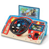 Melissa & Doug PAW Patrol Rescue Mission Wooden Dashboard Kids Activity Board, Toddler Sensory Toys, Pretend Play Driving Toy, PAW Patrol Toys for
