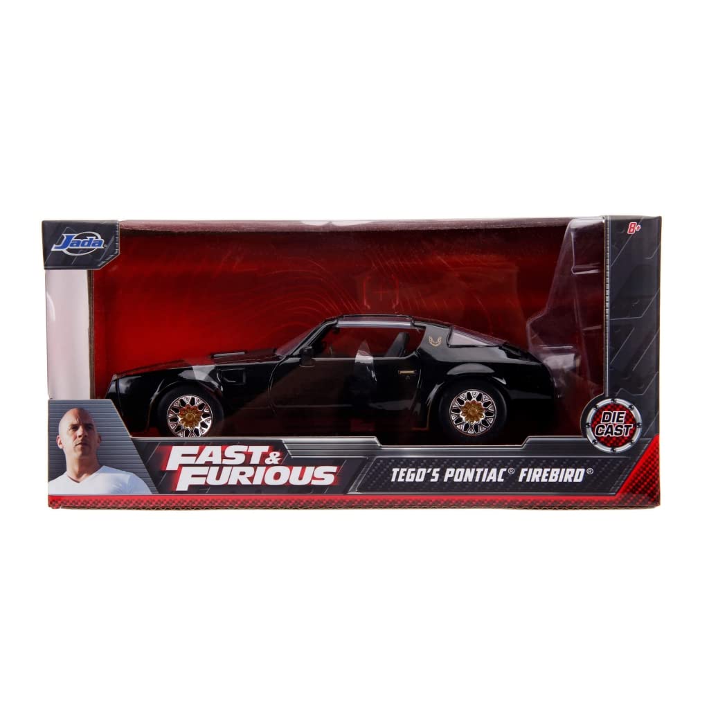 Jada Fast & Furious 1:24 1977 Pontiac Firebird Die-cast Car, Toys for Kids and Adults