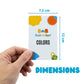 Flash a Fact 80+ Flash Cards for Toddlers 3 Years & Up | Preschool Learning Flashcards for Kids with Wipeable Marker, Water-Resistant Tracing Cards
