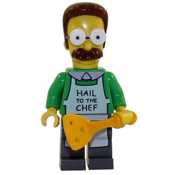 The Simpsons LEGO MiniFigure - Ned Flanders (with Apron) 71006