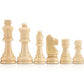 AMEROUS Wooden Chess Pieces Only, Staunton Style Wood Chessmen with 3.15" King - Storage Bag - Gift Packed Box, Tournament Chess Game Pawns