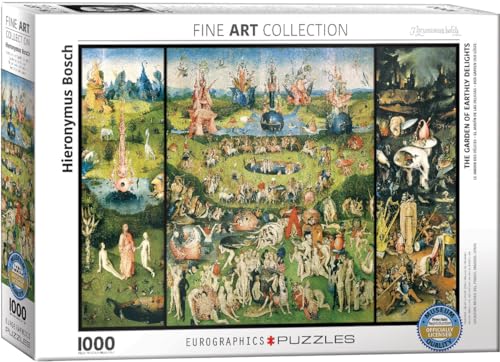 EuroGraphics The Garden of Earthly Delights by Heironymus Bosch (1000 Piece) Puzzle