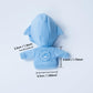 XiDonDon Cute Animal Coat Doll Clothes for OB11,Molly, GSC,1/12 BJD Doll Accessories Toys Dolls Clothing (Blue)