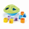 Green Toys Shape Sorter, Green/Blue - 10 Piece Motor Skills, Shape Categorization Kids Toy. Safe for Babies and Toddlers. No BPA, PVC. Dishwasher