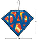 Tissue Acetate Super Dad Sign Craft Kit - 12 - Crafts for Kids and Fun Home Activities