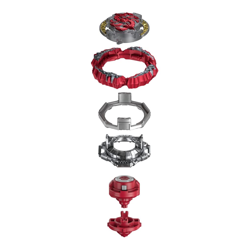 Beyblade Burst QuadDrive Wrath Cobra C7 Spinning Top Starter Pack - Defense/Attack Type Battling Game with Launcher, Toy for Kids