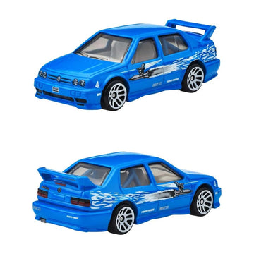 Hot Wheels Fast And FURIOUS Graphic Remix Car VW Jetta MK3 - Die Cast Model 1:64 Scale - Length 7 cm - JBY46